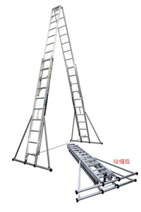 铝合金双伸梯