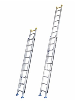 Aluminum single-side extension ladder