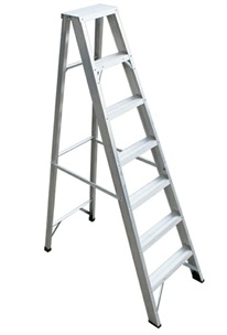 Aluminum single-side ladder