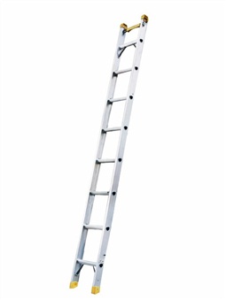 Aluminum straight ladder