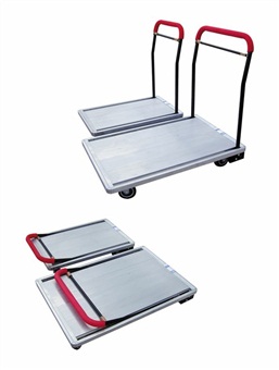 Aluminum platform trolley