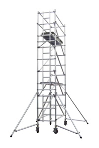 Aluminum single-wide scaffolding